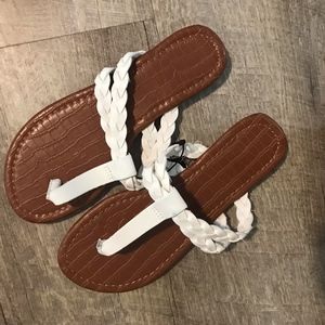 White Sandals